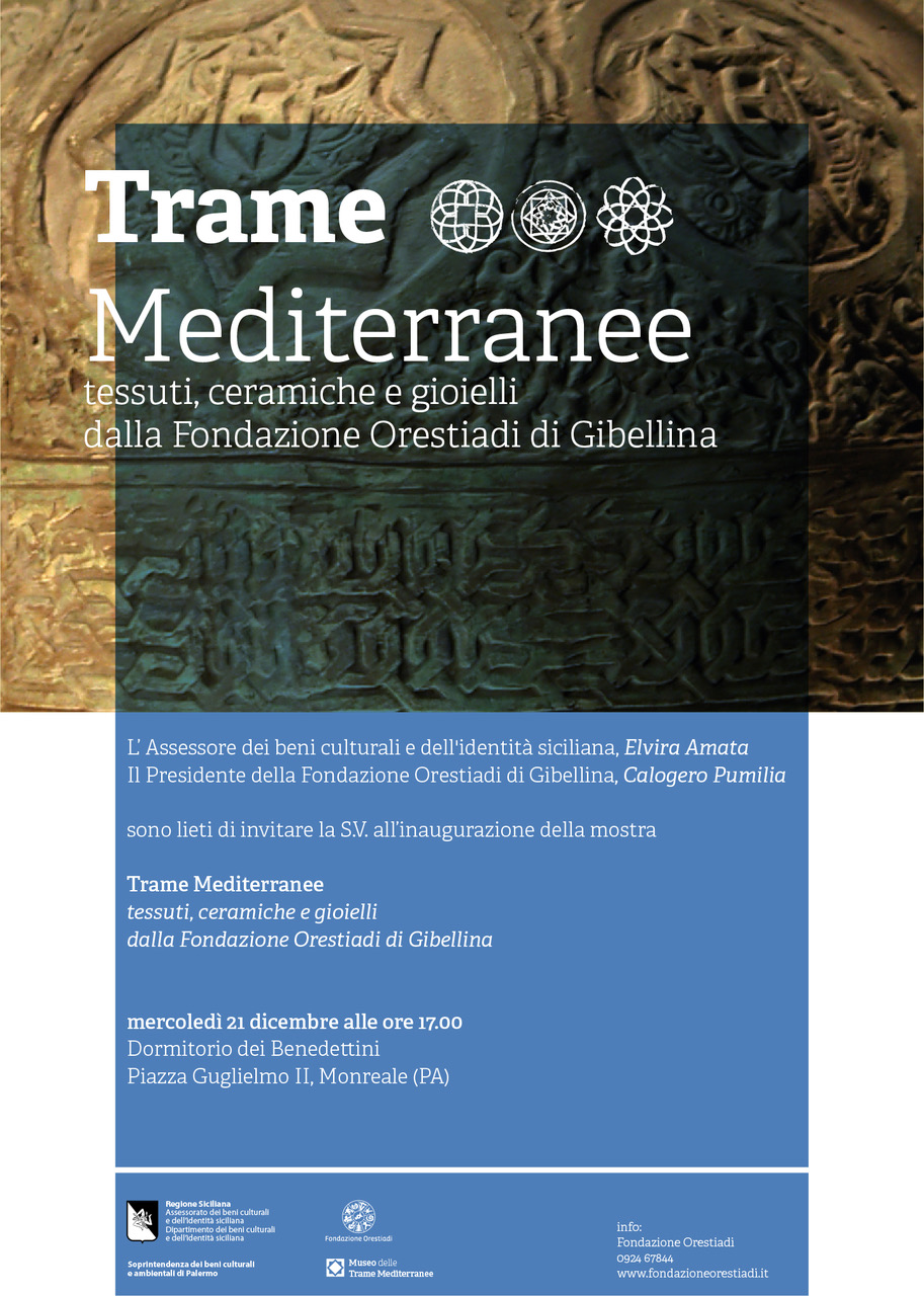 “Trame Mediterranee”, Dormitorio dei Benedettini diventa museo: si apre con una mostra
