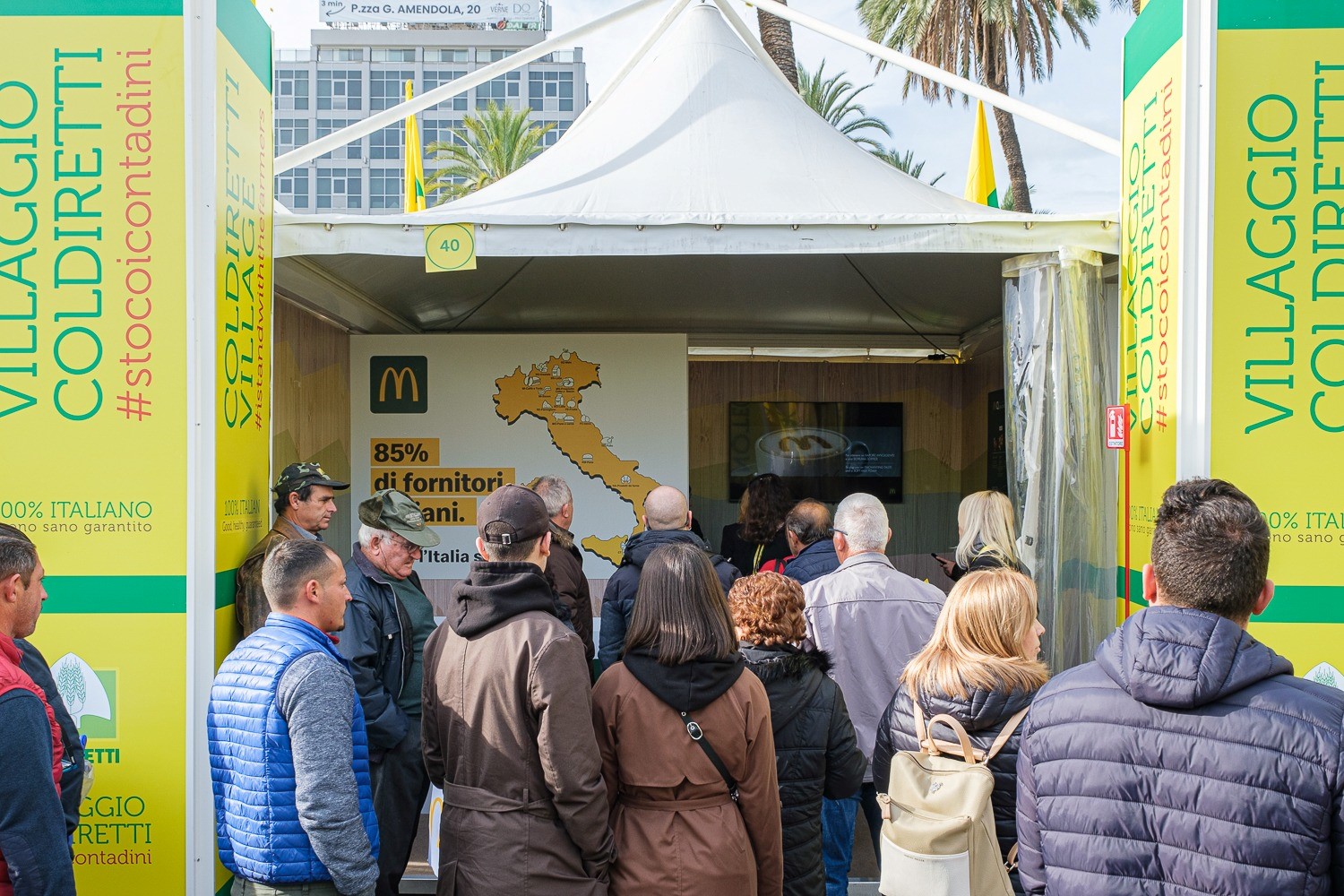 McDonald’s si unisce alla tappa di Palermo del Villaggio Coldiretti