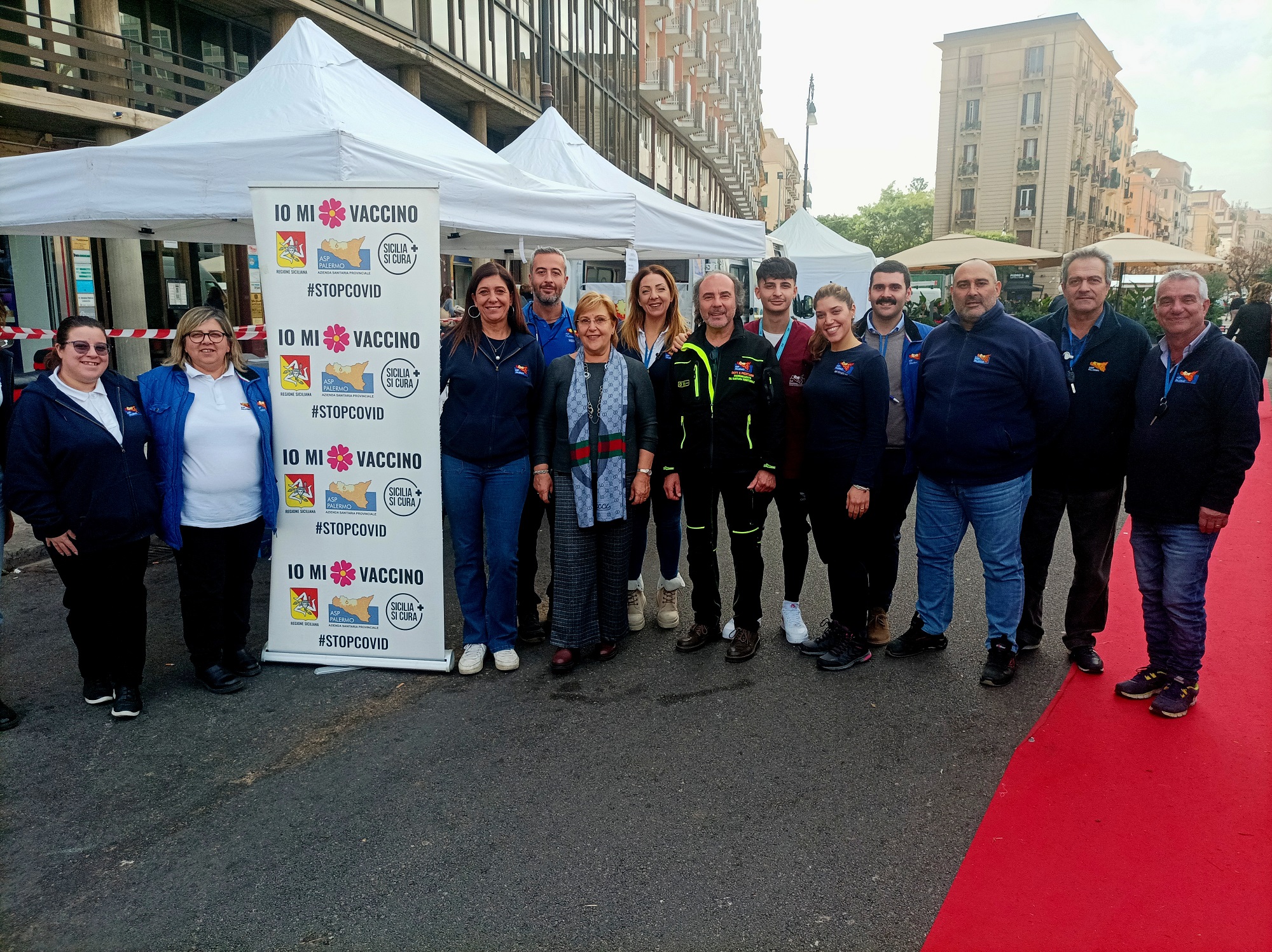 Influday a Palermo, oltre 90 vaccinazioni Asp in piazza Castelnuovo