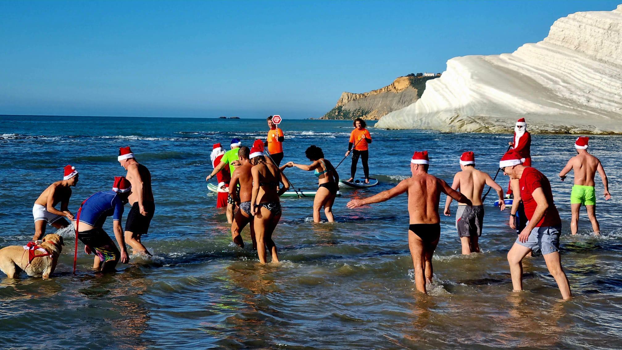 Capodanno: il primo gennaio tuffo alla Scala dei Turchi