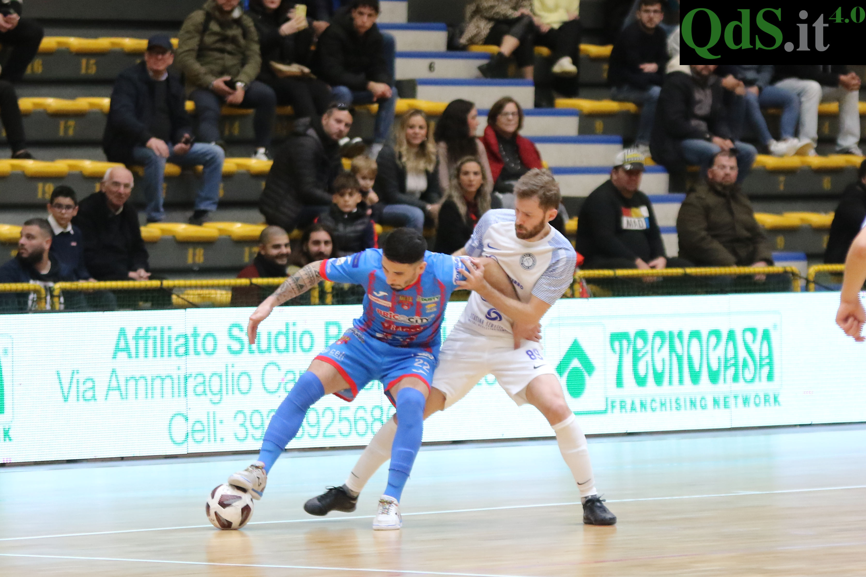 Calcio a cinque: è pari tra Meta Catania e Olimpus Roma