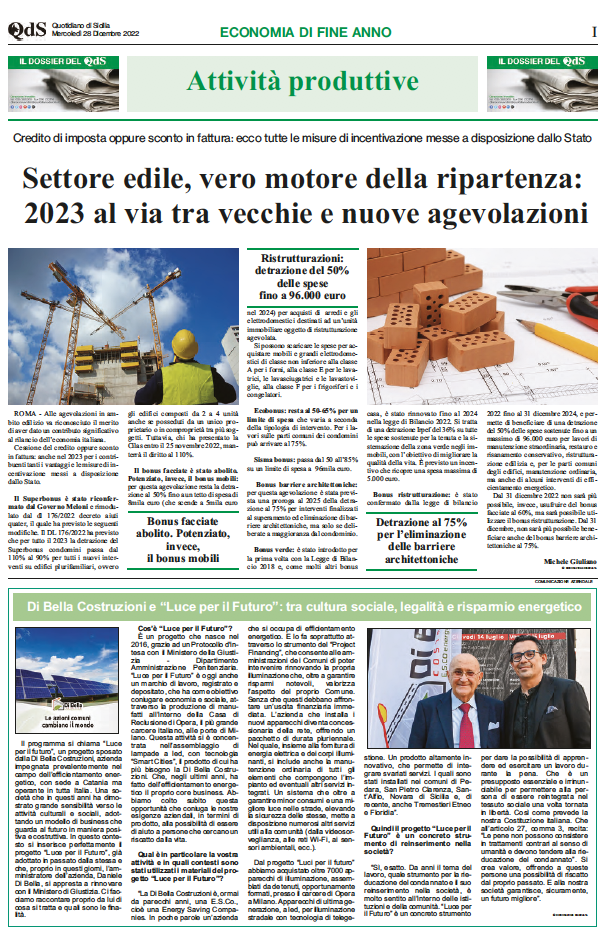 Dossier Economia fine anno 2022