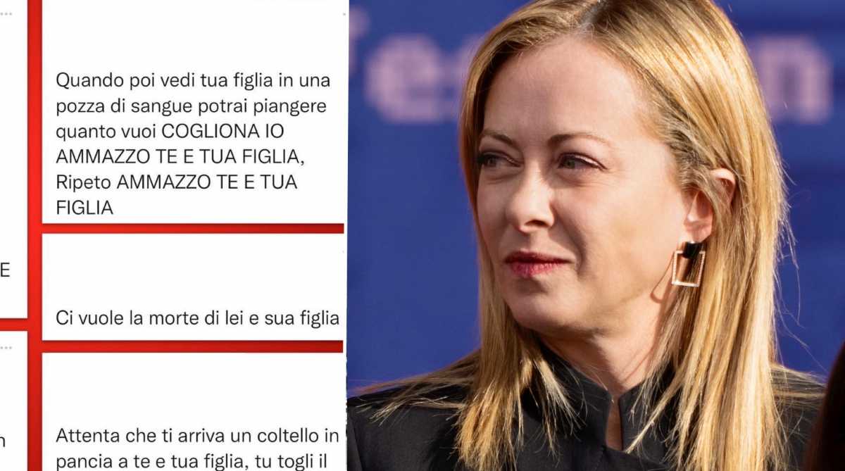 Minacce di morte sui social a Meloni e figlia: cosa prevede la legge, cosa rischia davvero l’indagato
