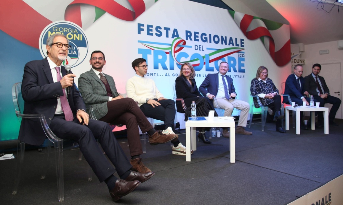 Festa del Tricolore, tutti i protagonisti dell’evento Fratelli d’Italia a Catania