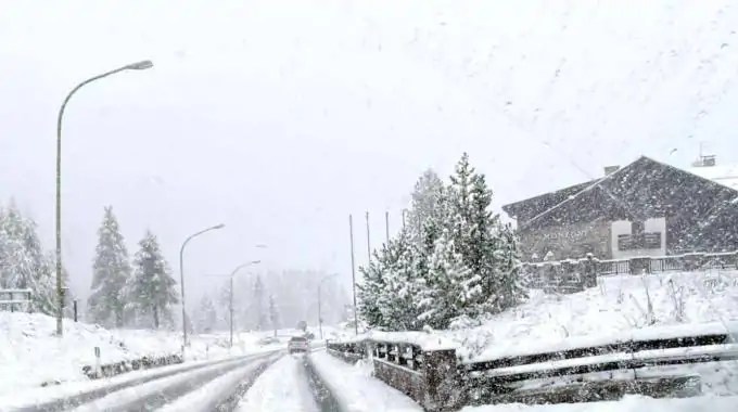 Coldiretti, l’arrivo della neve è positivo: disseterà i campi