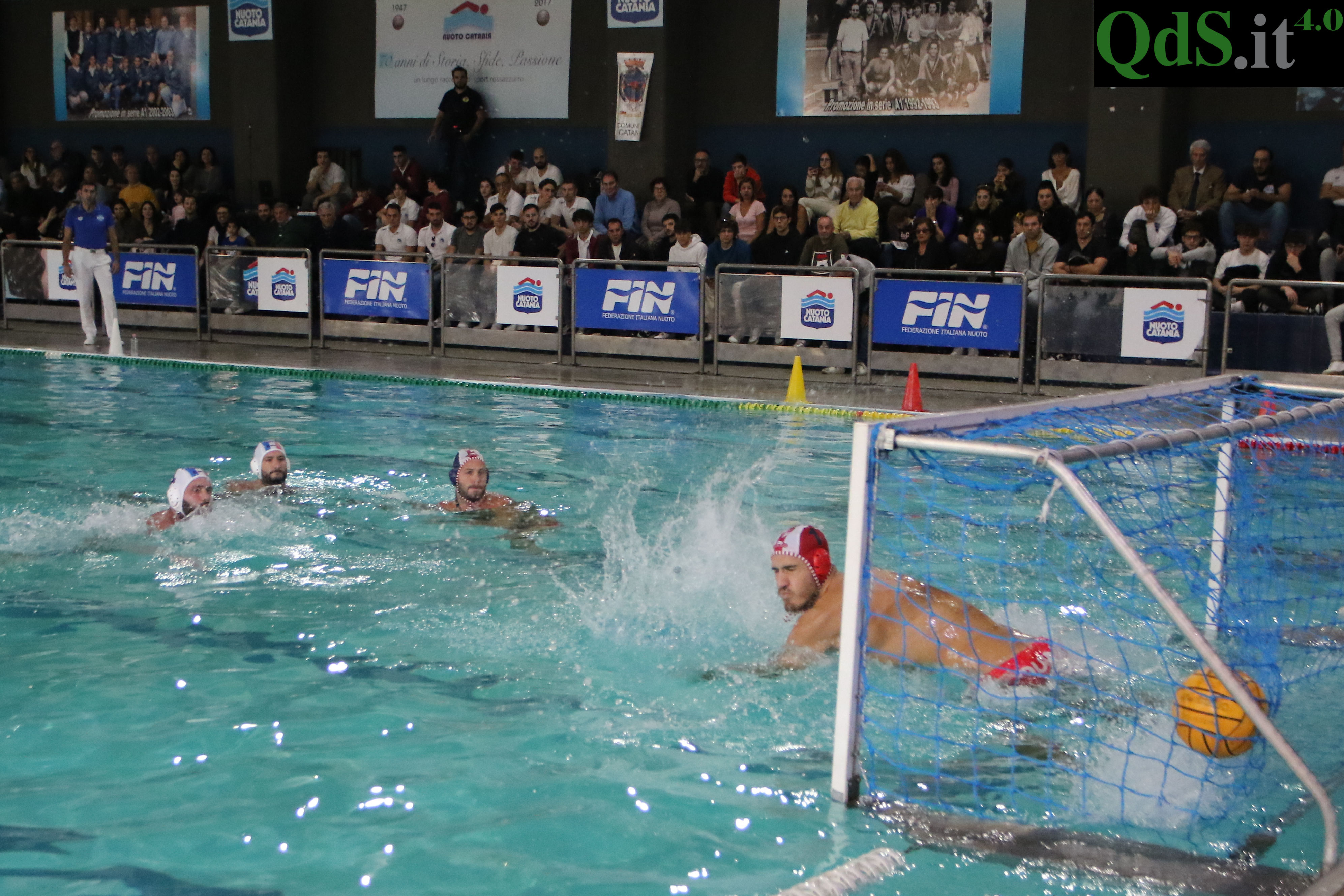 Pallanuoto, Nuoto Catania perde in casa con il Quinto di Genova (11-12)