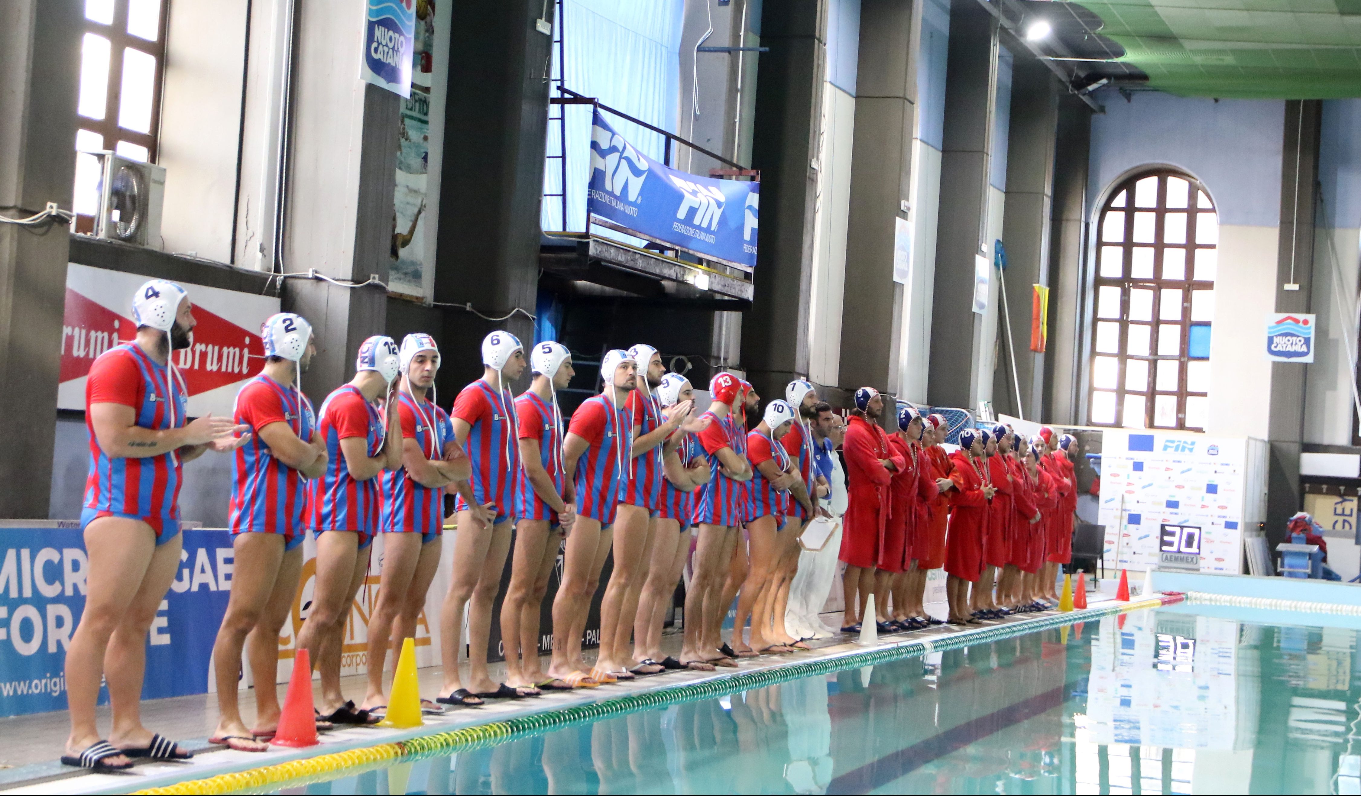 Pallanuoto, Nuoto Catania perde in casa con il Quinto di Genova (11-12)