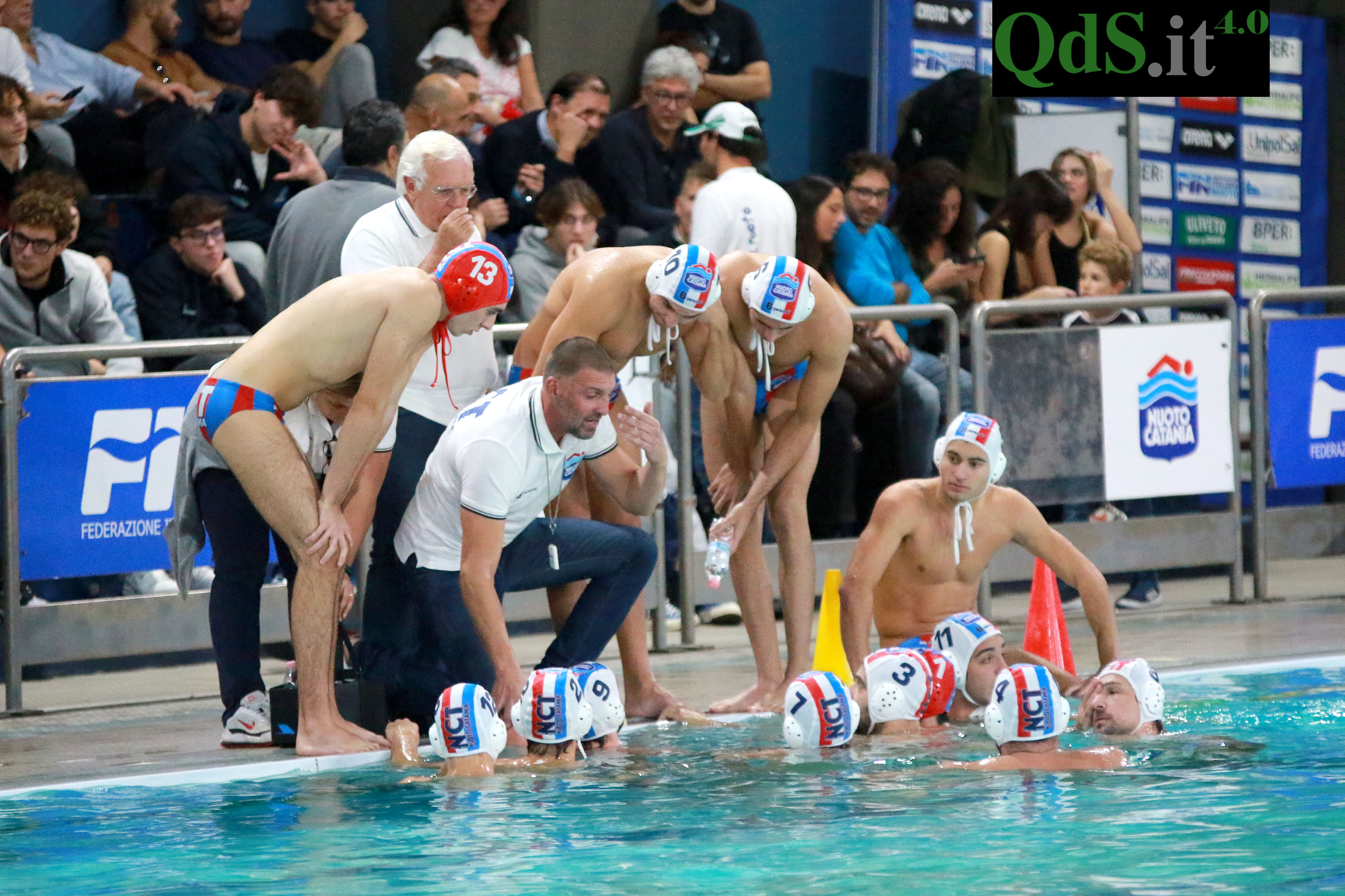 Pallanuoto, Nuoto Catania perde in casa con il Quinto di Genova (11-12)