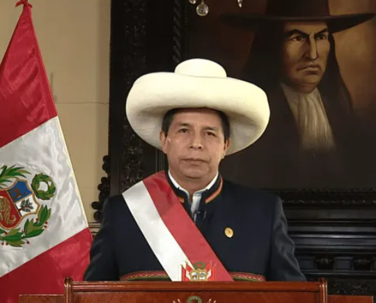 Perù, ex presidente Castillo condannato a 18 mesi di carcere