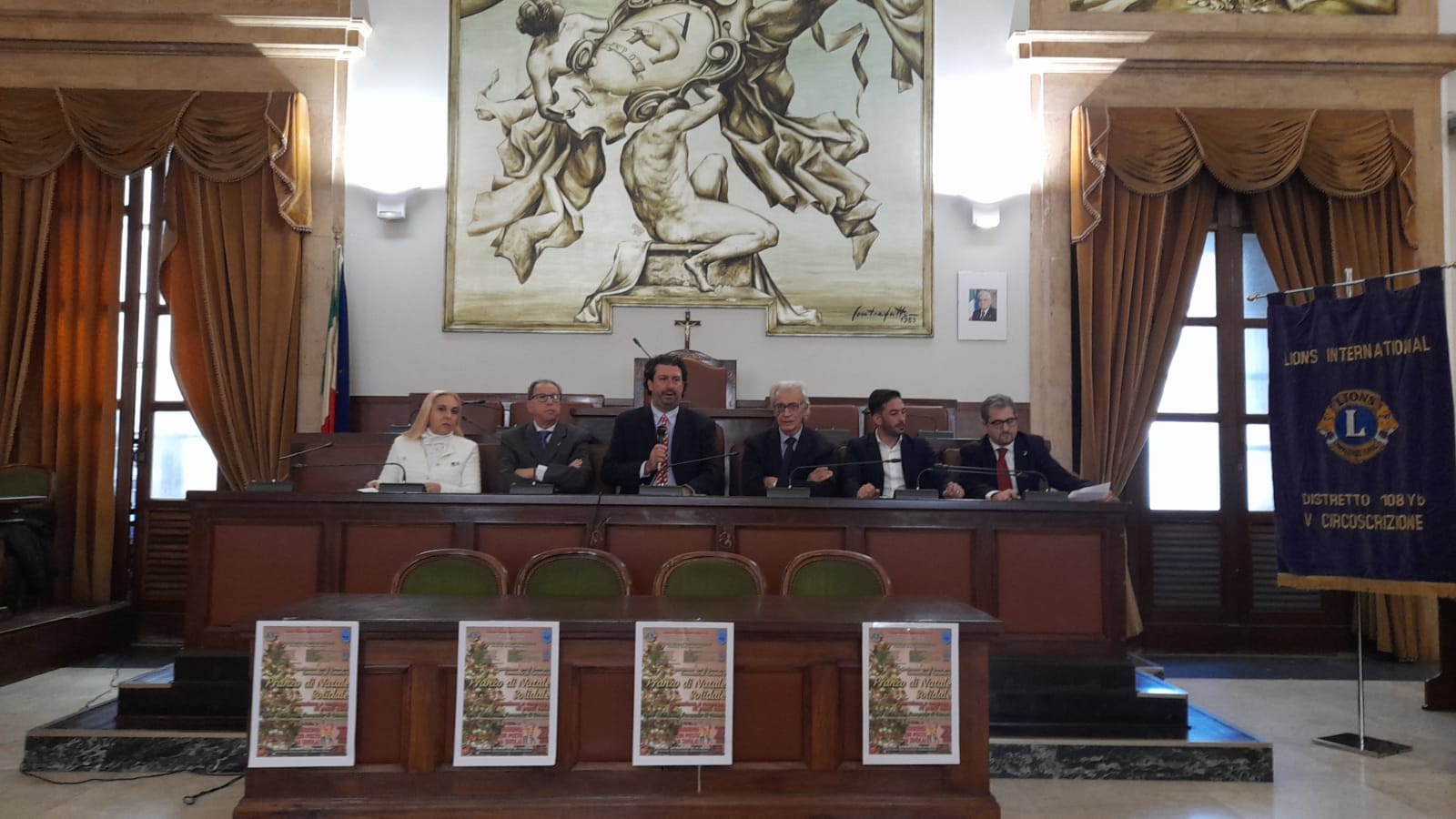 Catania, venerdì 23 il pranzo di Natale solidale nella corte del palazzo di Città