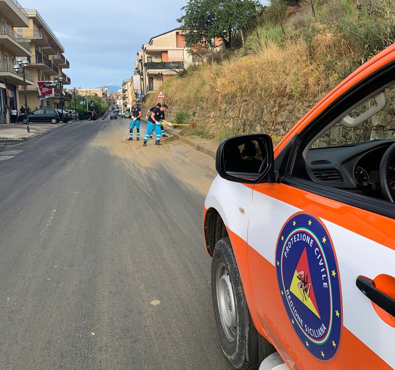 Protezione civile di Regalbuto: il servizio alla Misericordia