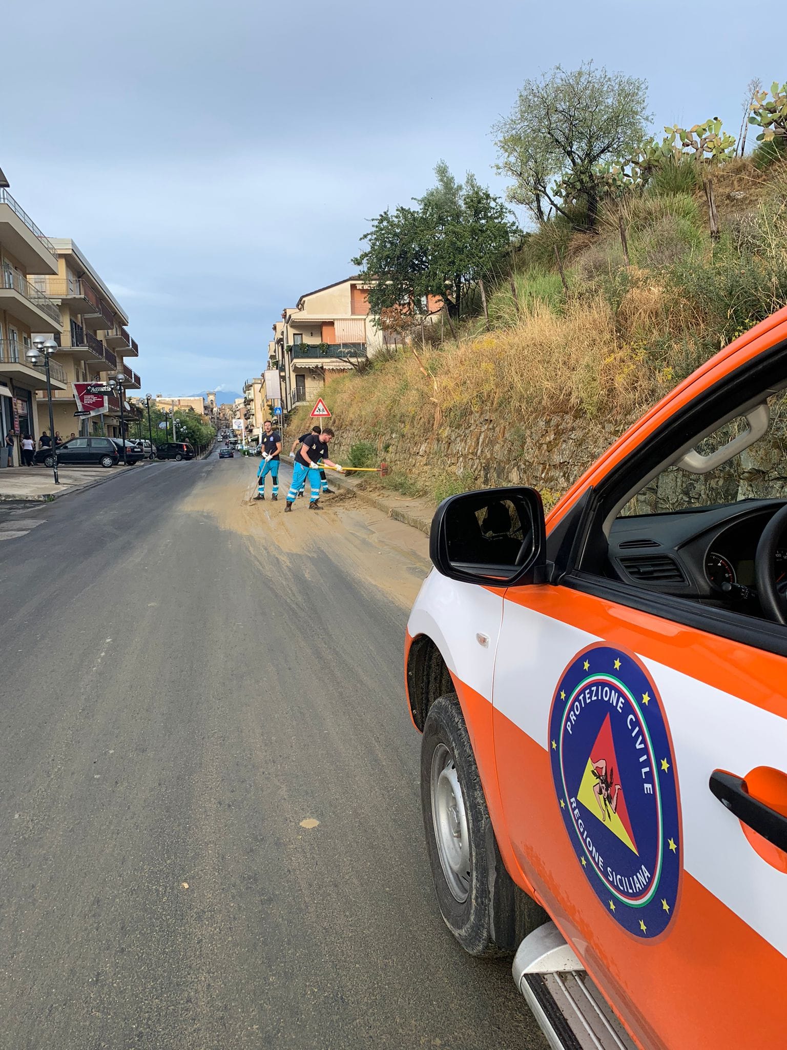 Protezione civile di Regalbuto: il servizio alla Misericordia