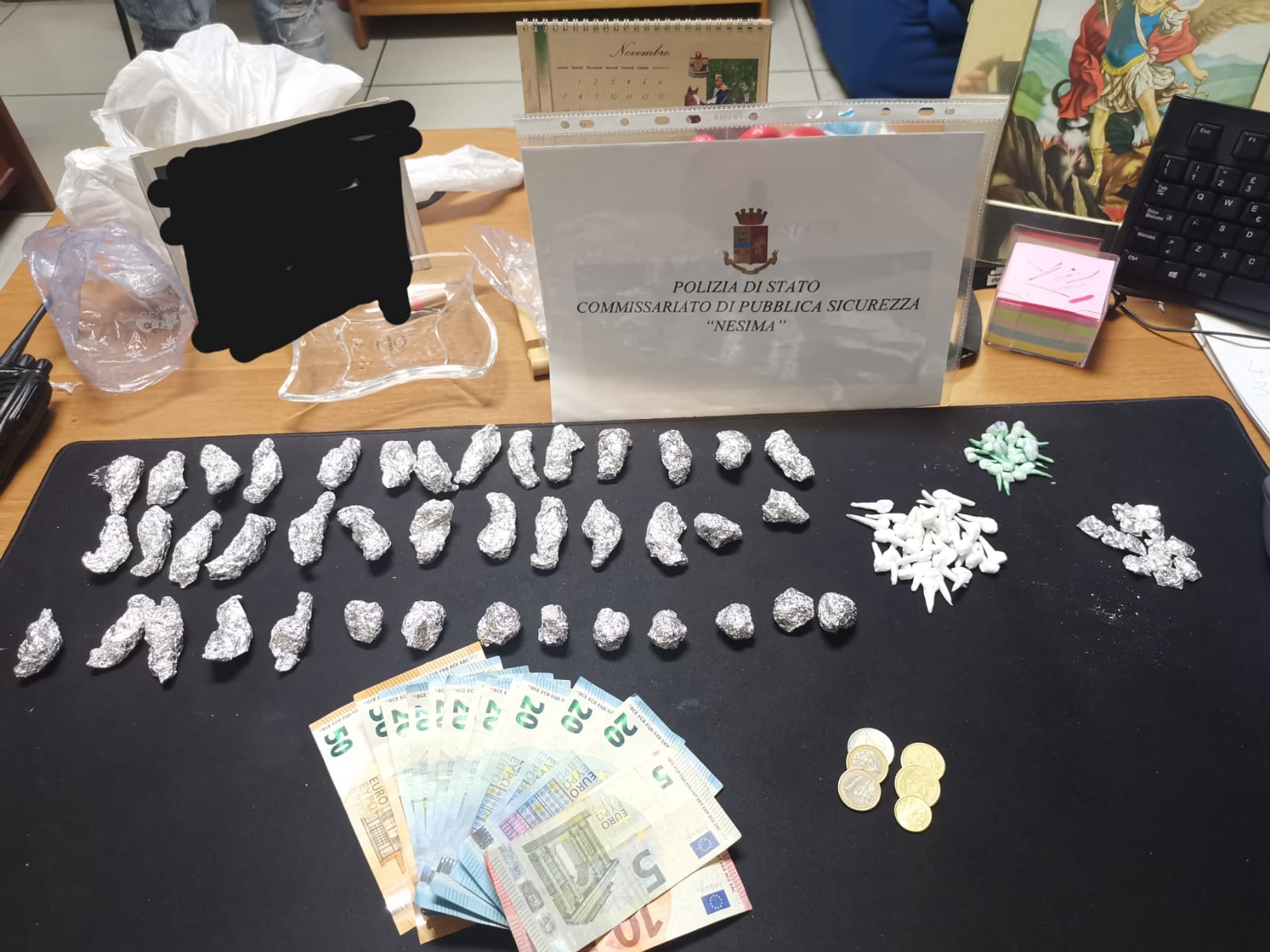 Droga, evasione e abusivismo: polizia in azione a San Giovanni Galermo, sequestri e sanzioni