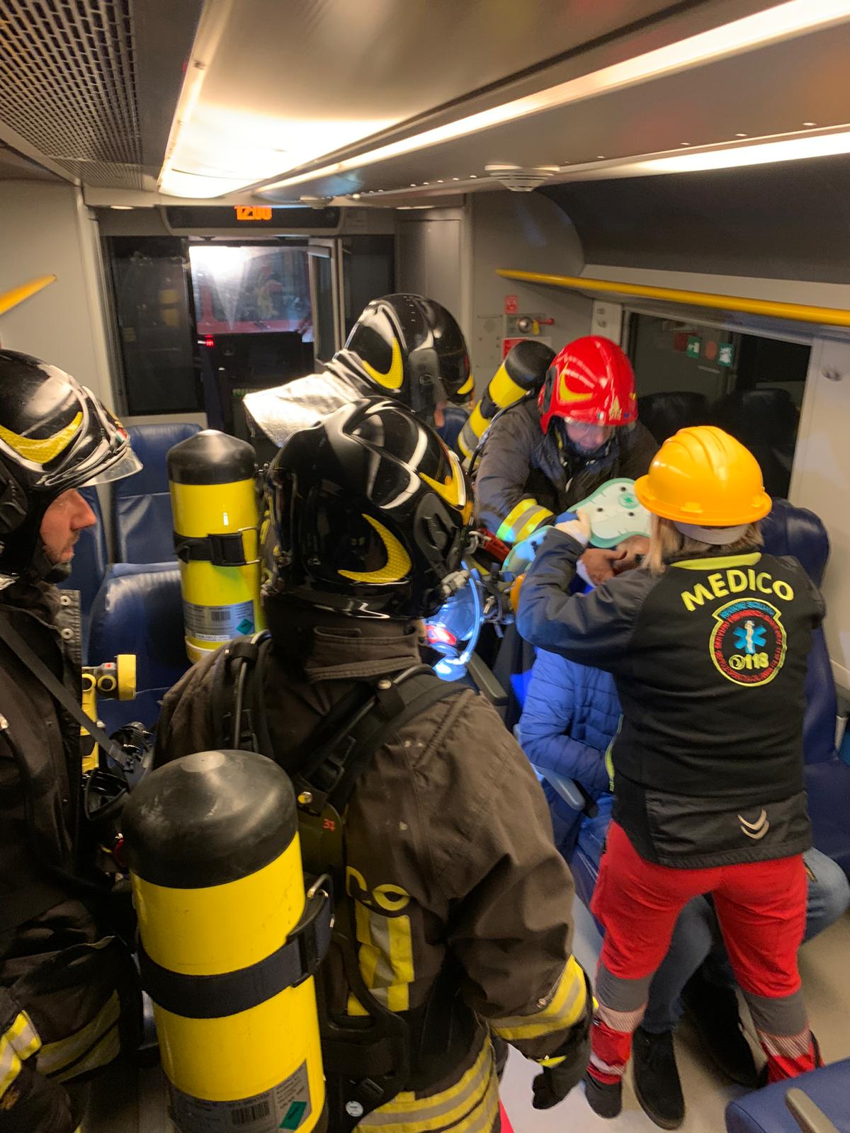 Treno deraglia nella galleria Marianopoli: ma è una simulazione