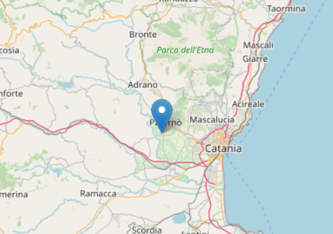 Torna a tremare terra nel Catanese, scossa magnitudo 2.5 a Paterno’