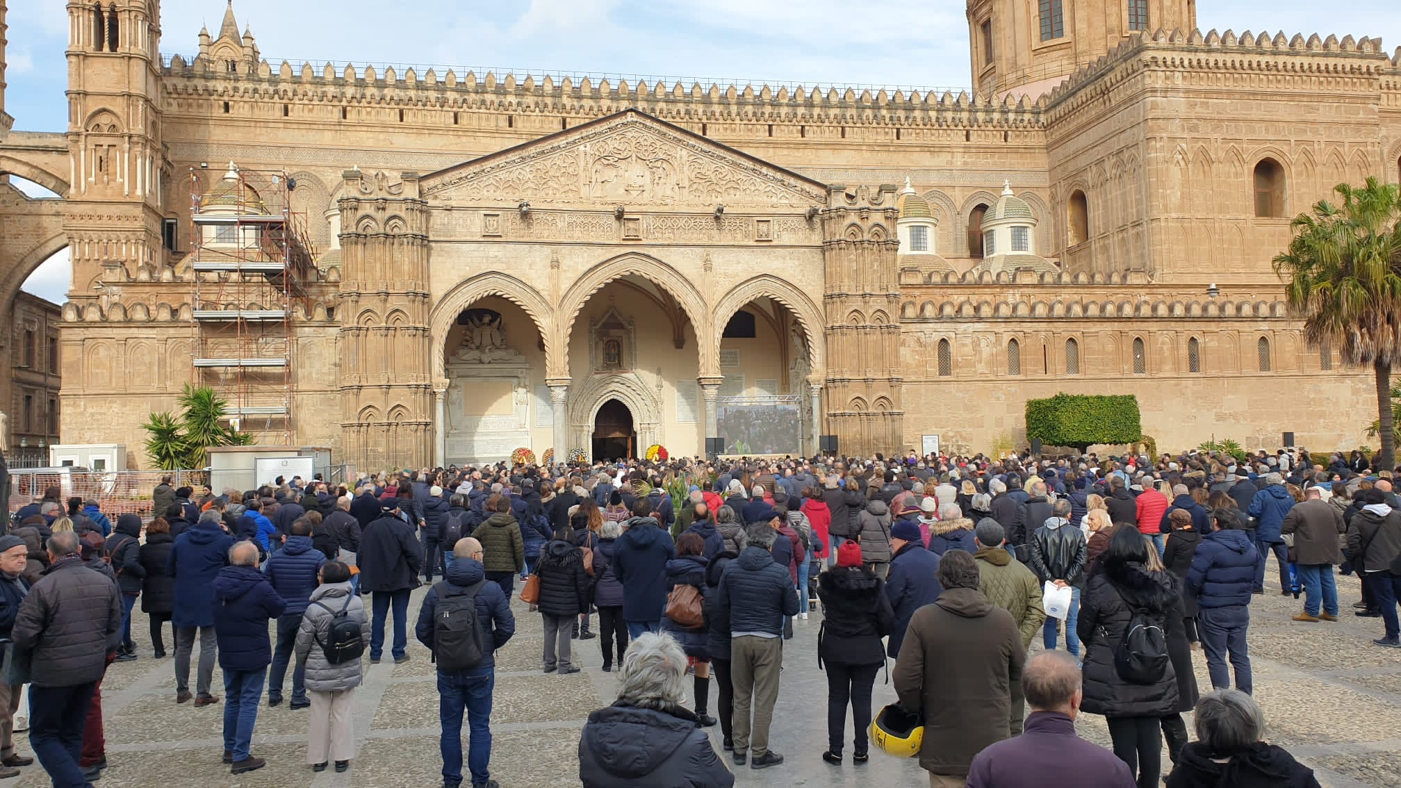 L’ultimo saluto dei palermitani a fratel Biagio