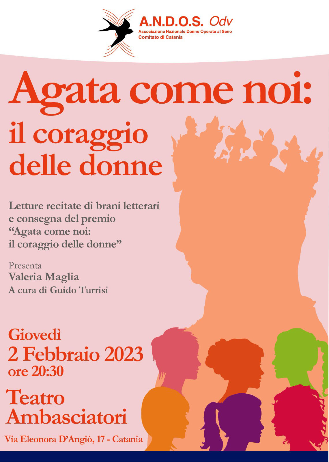 Galleria foto '“Agata come noi”, un omaggio al coraggio delle donne al Teatro Ambasciatori di Catania' - foto 1