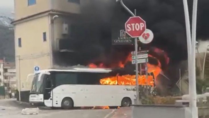 Disordini durante Paganese-Casertana, arrestati 9 ultras