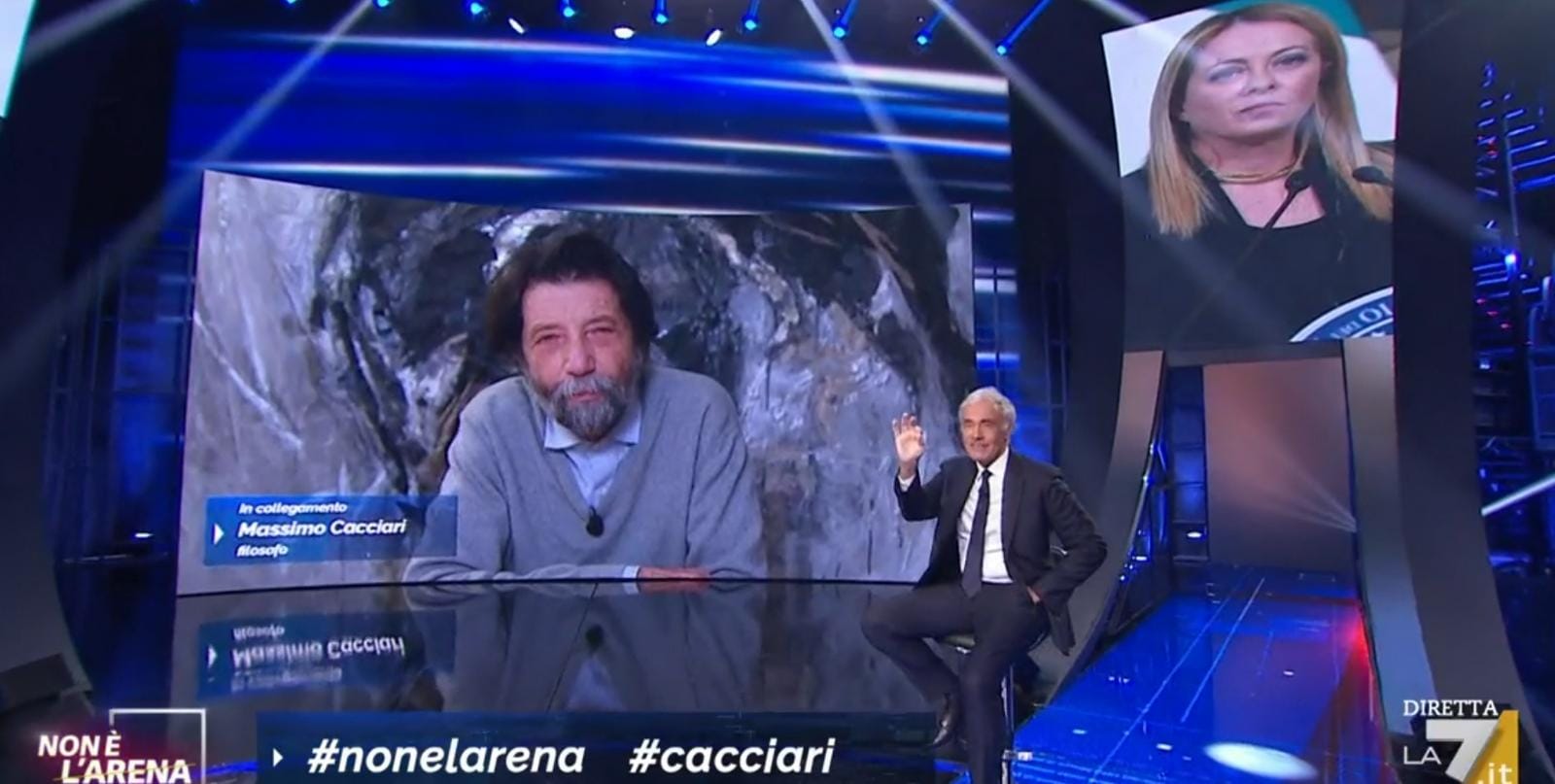 Massimo Cacciari attacca Sangiuliano: “Dante di destra? Andrebbe cacciato, è un ignorante”