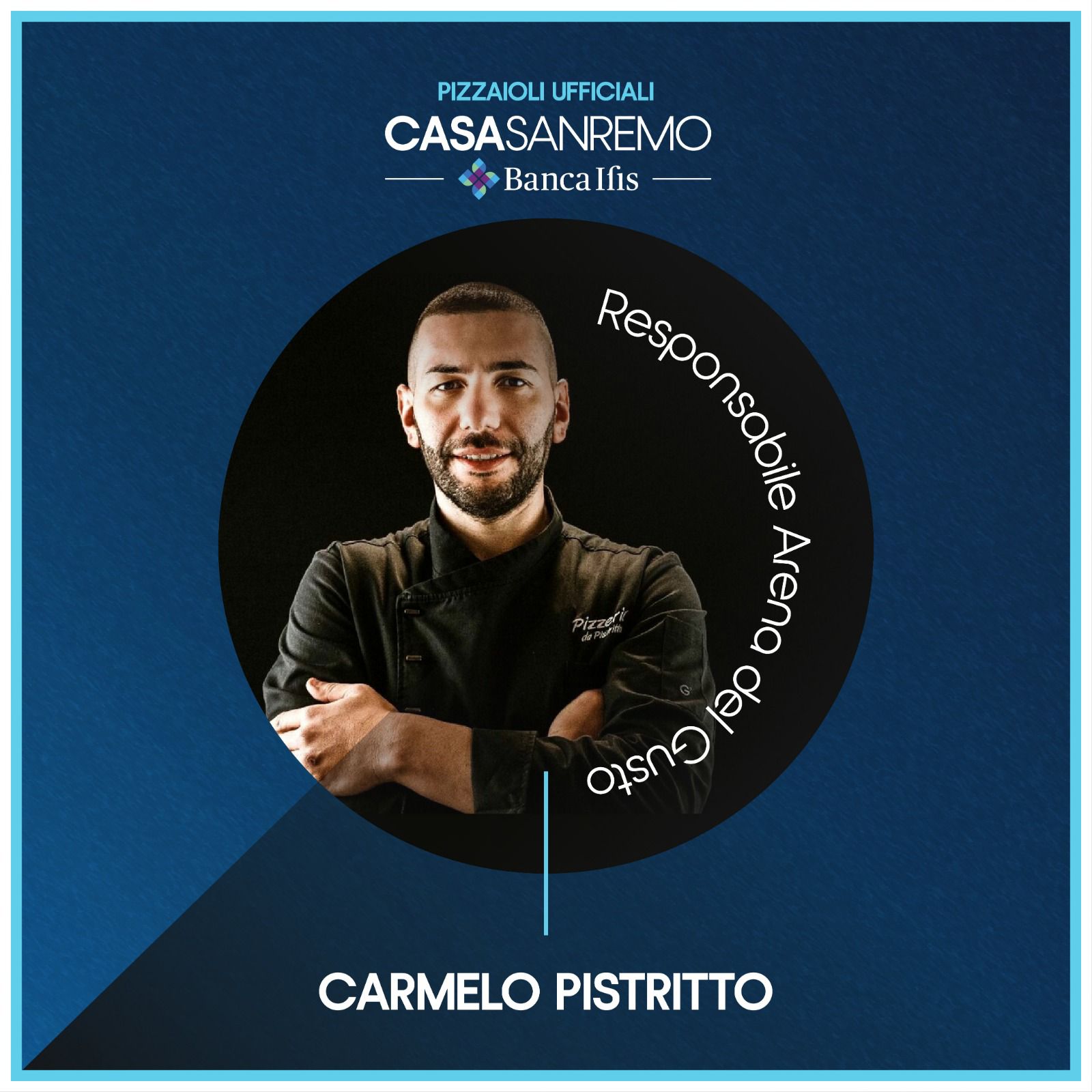 Un pizzaiolo agrigentino alla guida dell’area food di Sanremo: “Semplicità, l’ingrediente vincente”