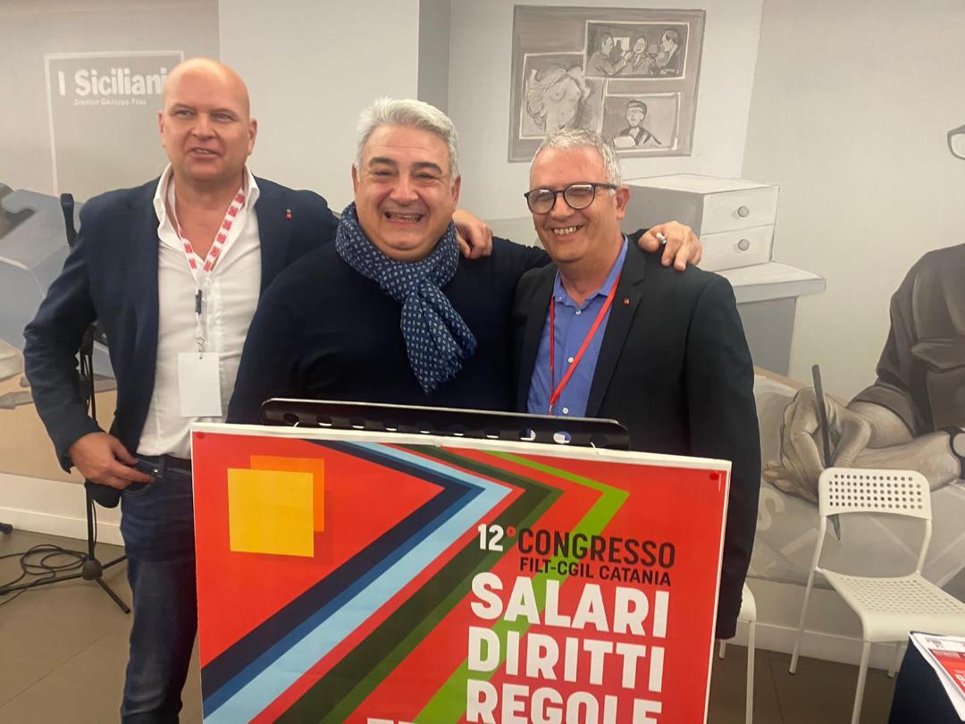 Edoardo Pagliaro nuovo segretario generale della FILT CGIL di Catania