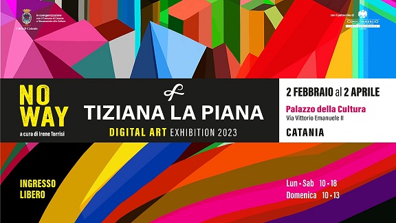 Catania, dal 2 febbraio la mostra d’arte digitale “No Way” a Palazzo della Cultura