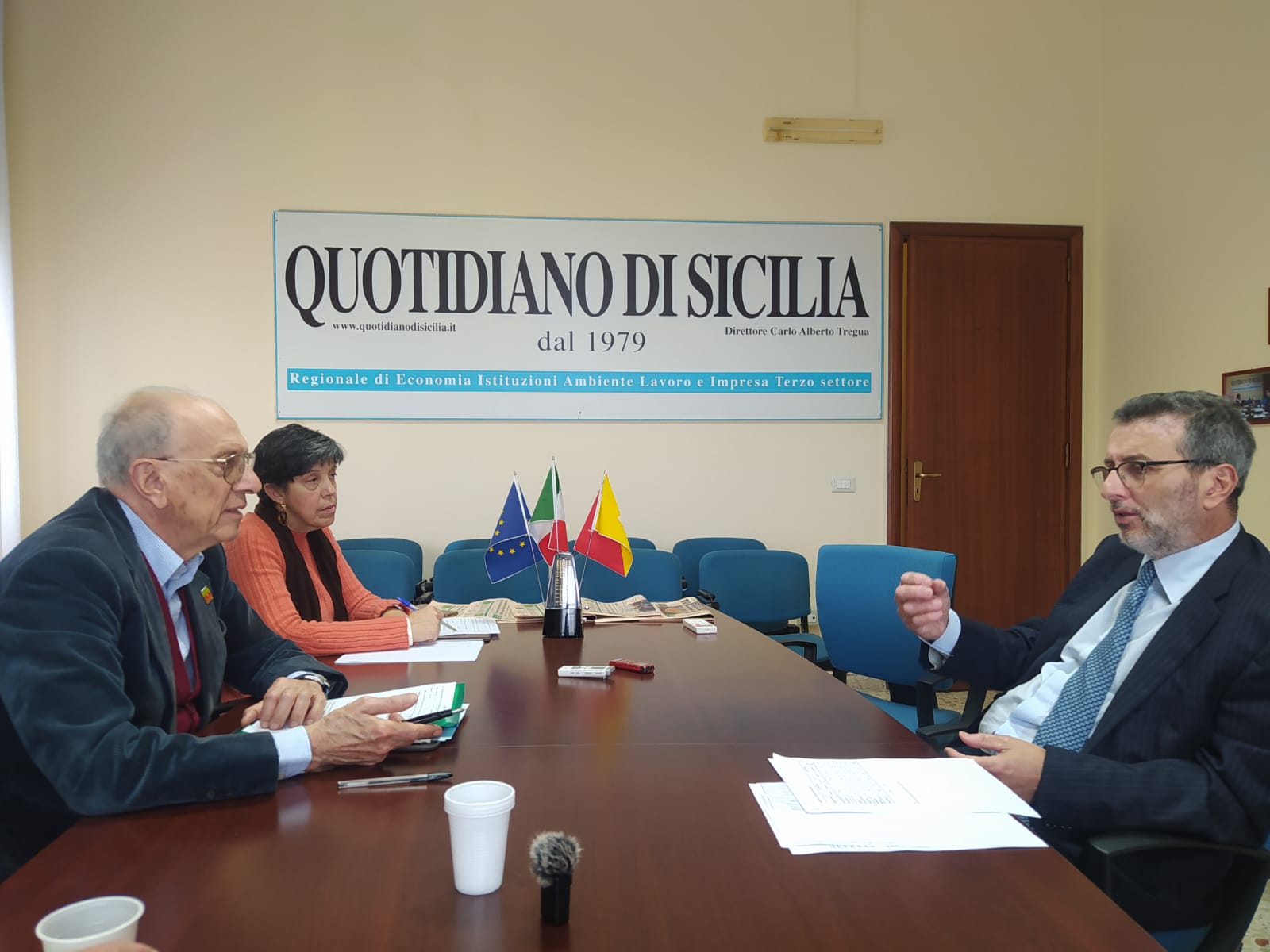 Matteo Frasca, il presidente della Corte d’Appello di Palermo ospite al Forum di Quotidiano di Sicilia