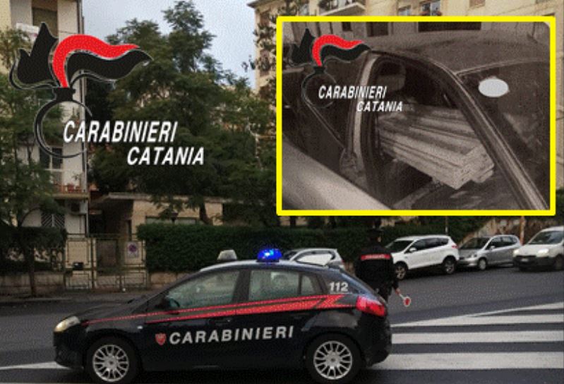 Furto di un ponteggio, 27enne “beccato” con 9 pedane su Fiat Punto rubata