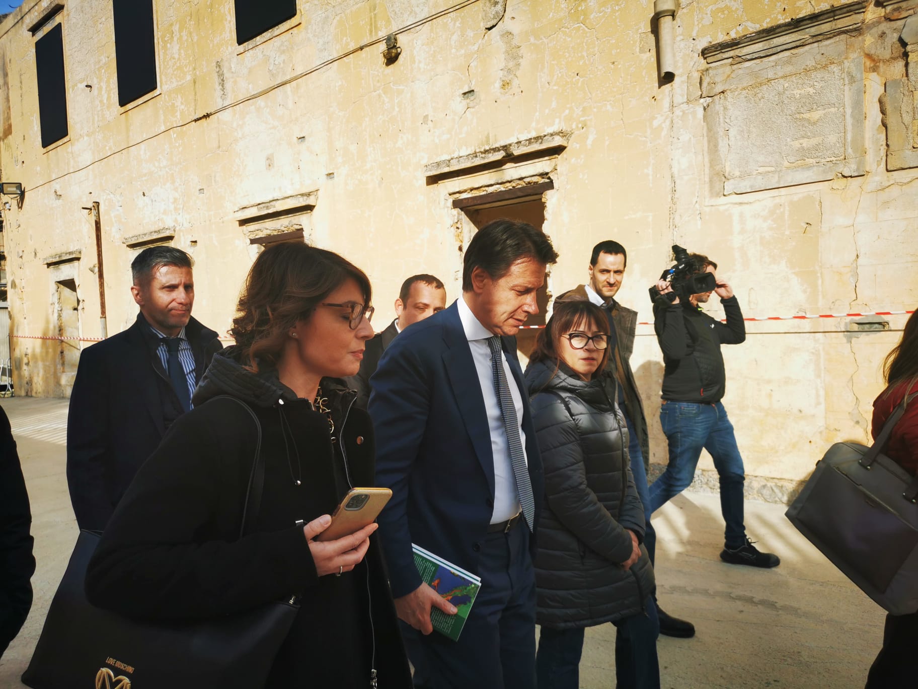 Giuseppe Conte a Palermo, l’omaggio a Fratel Biagio – FOTO