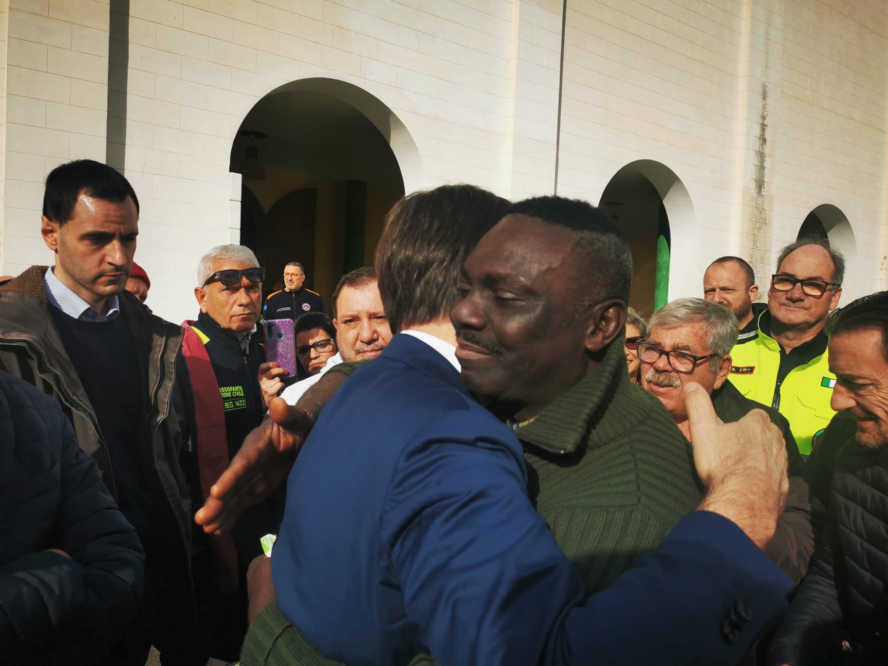 Giuseppe Conte a Palermo, l’omaggio a Fratel Biagio – FOTO