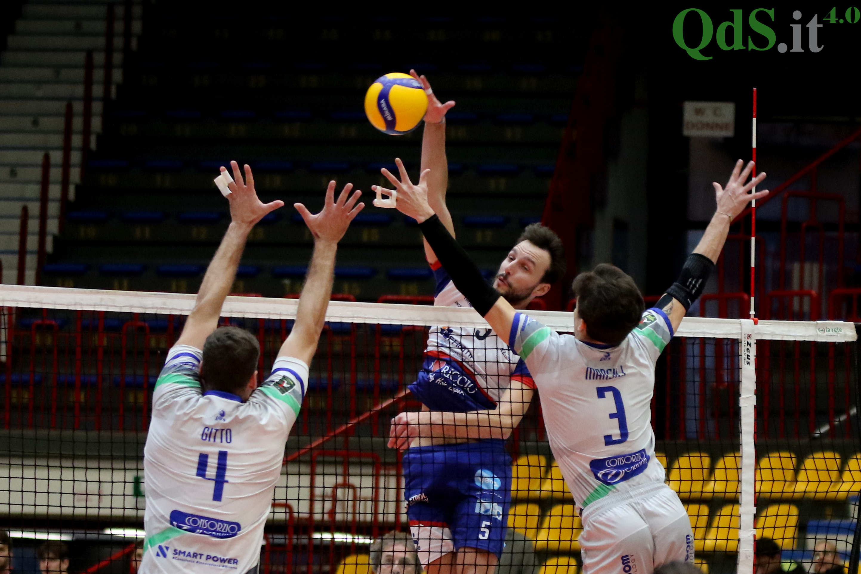 Volley A3, la Farmitalia Saturnia batte la Omiter Palmi