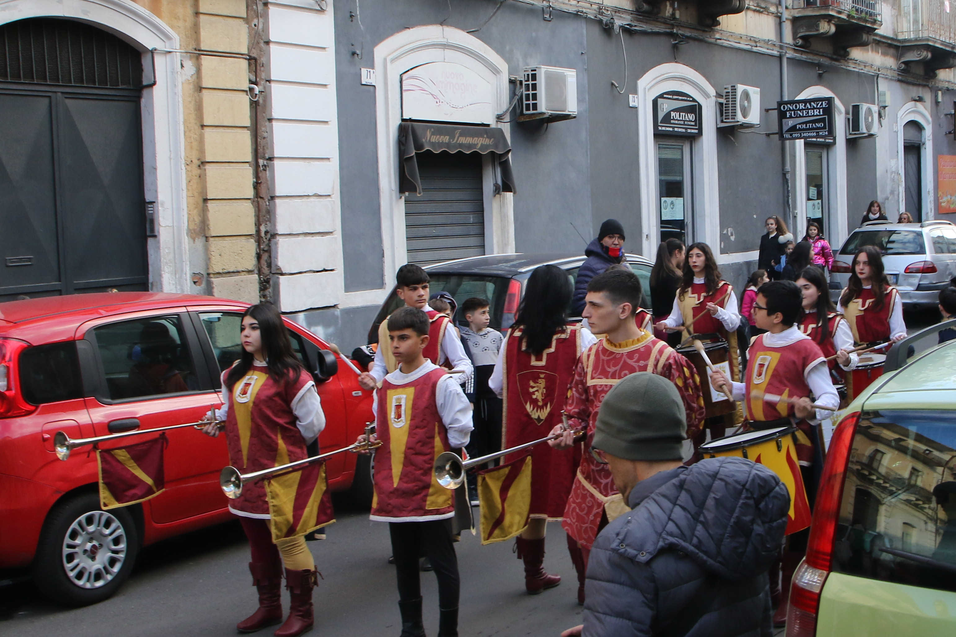 L’altarino di Sant’Agata in via Stella Polare abbraccia i suoi abitanti, le Foto