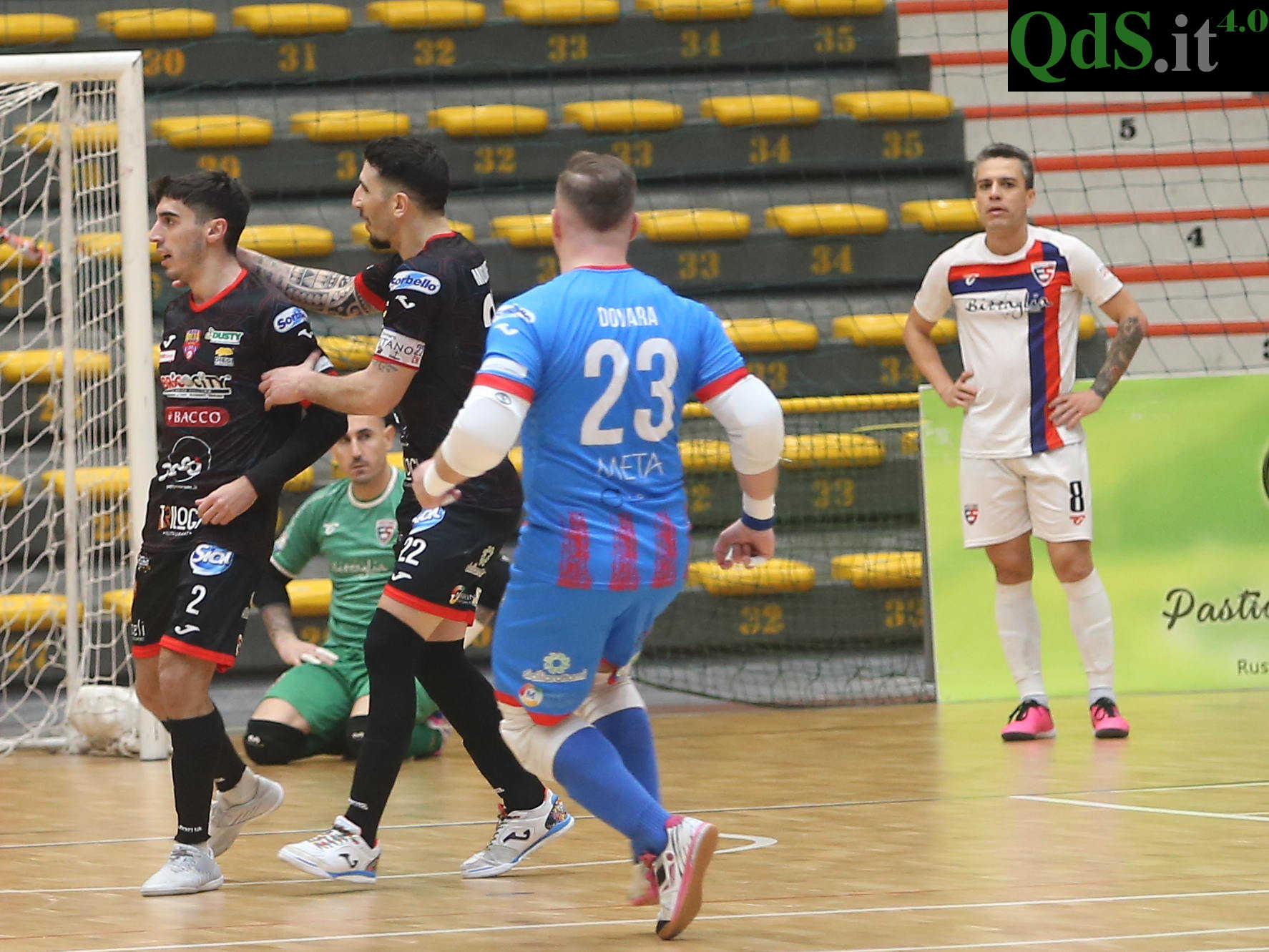 Meta Catania – Pomezia, un pareggio dopo una partita “emozionante” e dinamica – FOTO