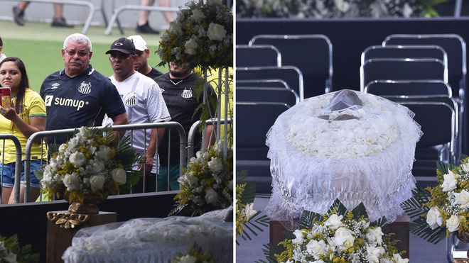 Pelè, in migliaia per la camera ardente a Santos