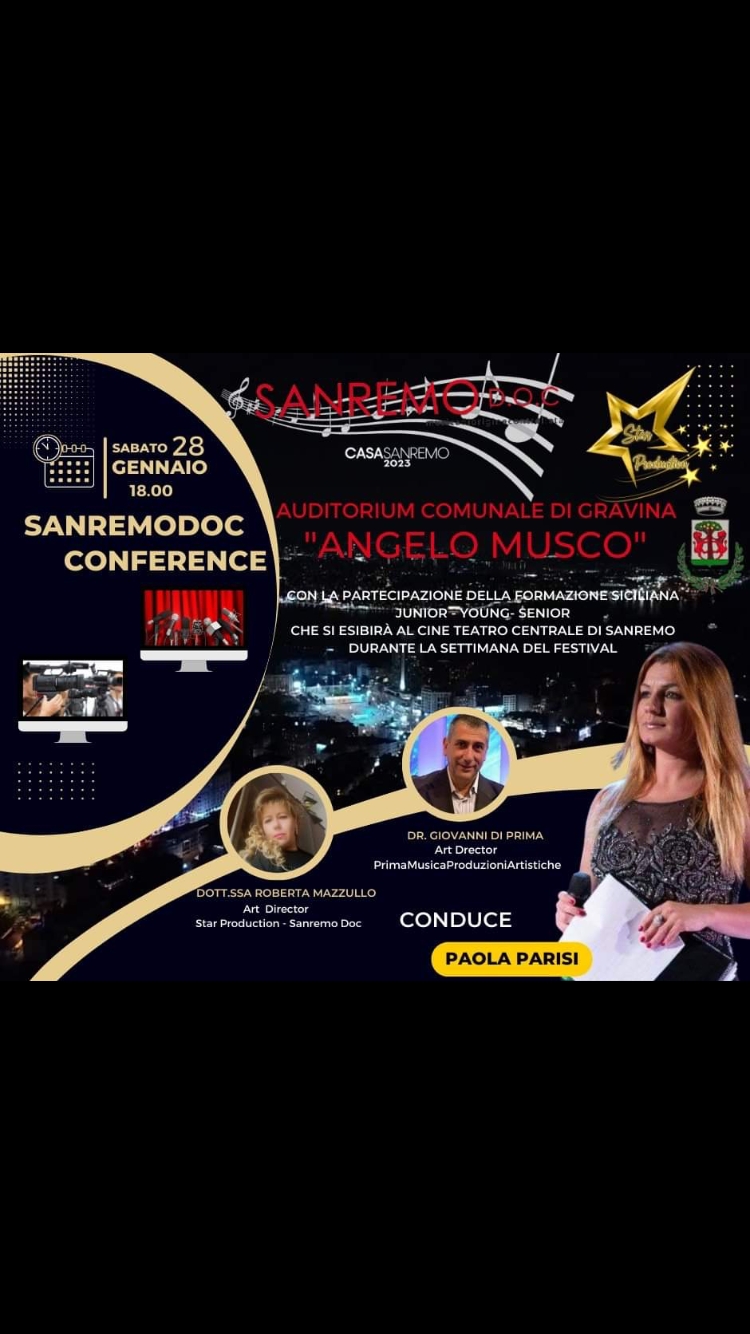 “Sanremo Doc” un format unico nel suo genere