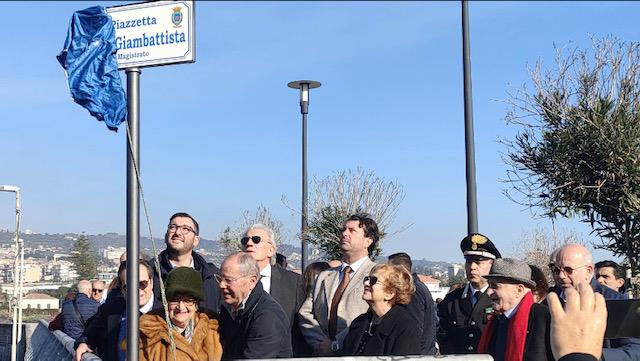 Catania, la piazzetta di Ognina dedicata al magistrato Scidà