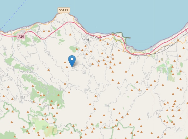 Ancora terremoti in Sicilia, sisma nel Messinese: i dati dell’INGV