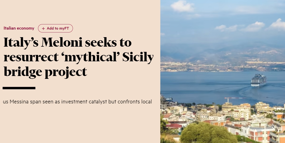 Messina è una “città squallida” secondo un articolo del Financial Times