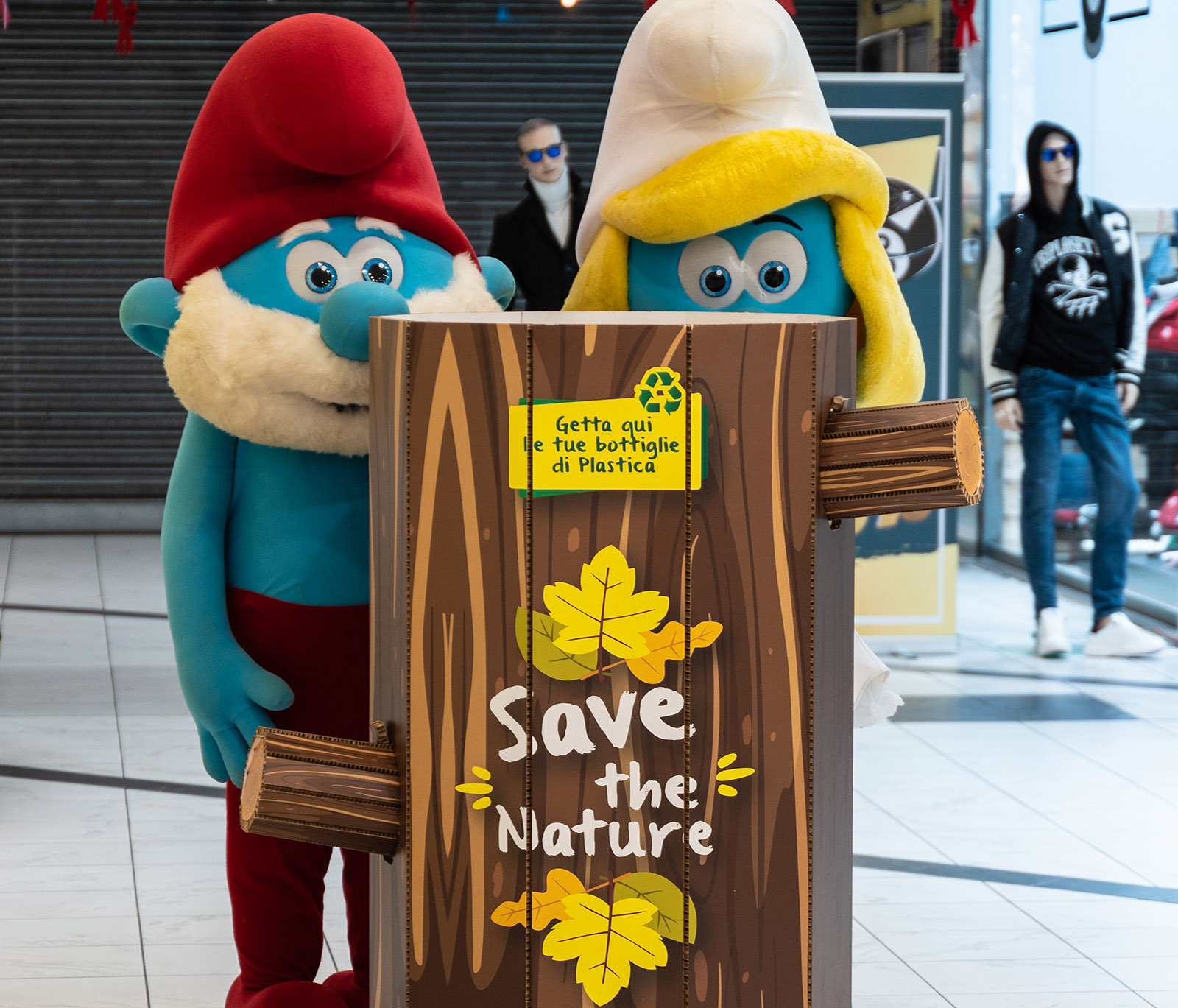 “Le Zagare”, grande partecipazione per l’evento “Save the Nature” in compagnia dei Puffi