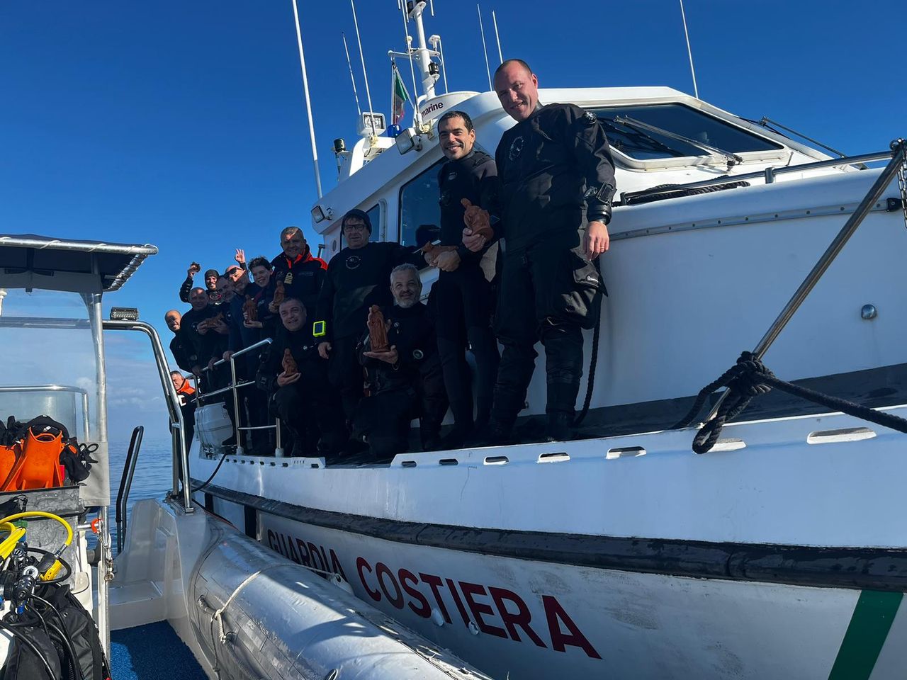 Galleria foto 'Trapani, presepe subacqueo vicino scoglio degli asinelli' - foto 1