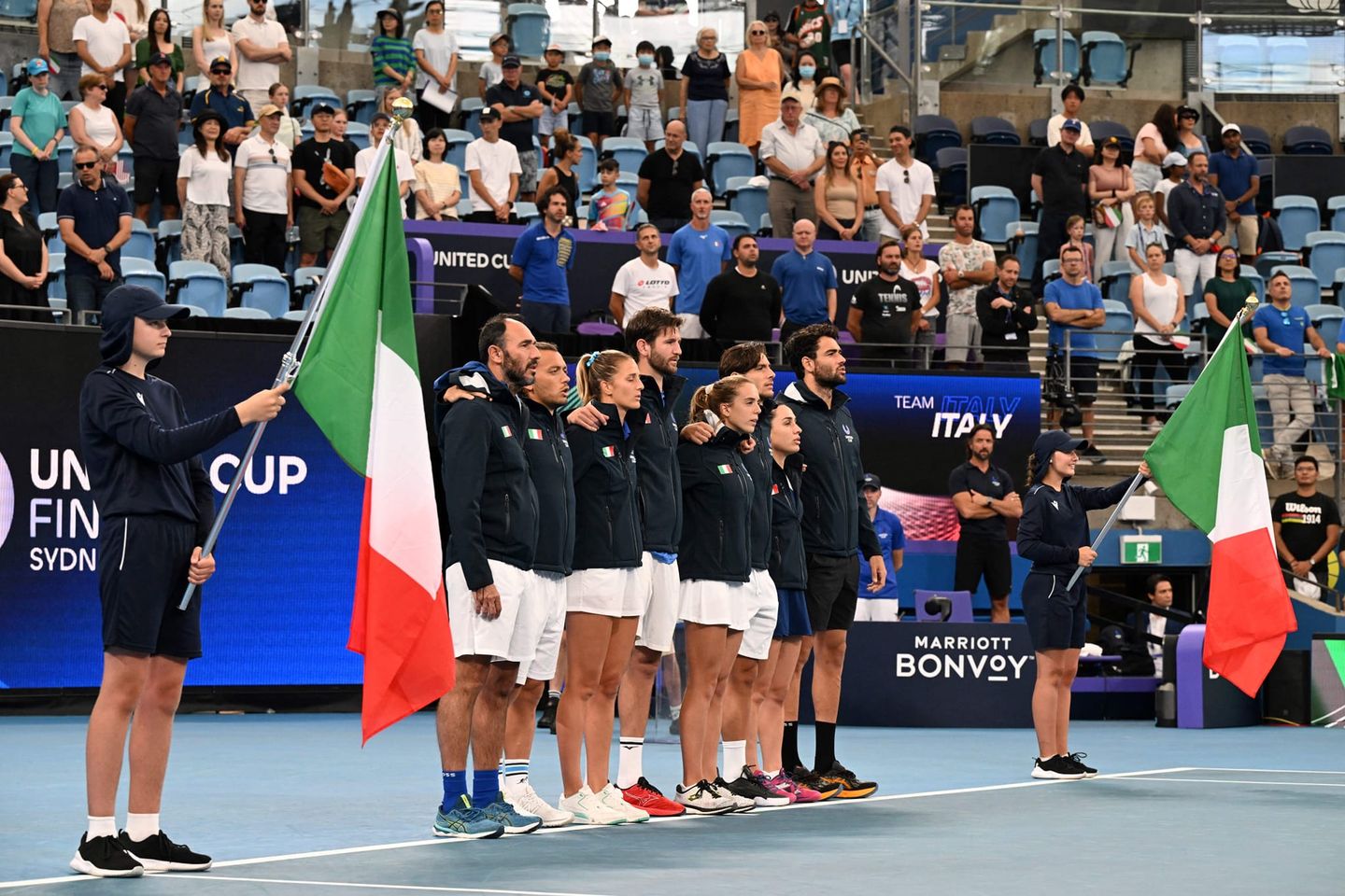 Sfuma il sogno dell’Italtennis: azzurri sconfitti 3-0 in finale: Usa vincono United Cup