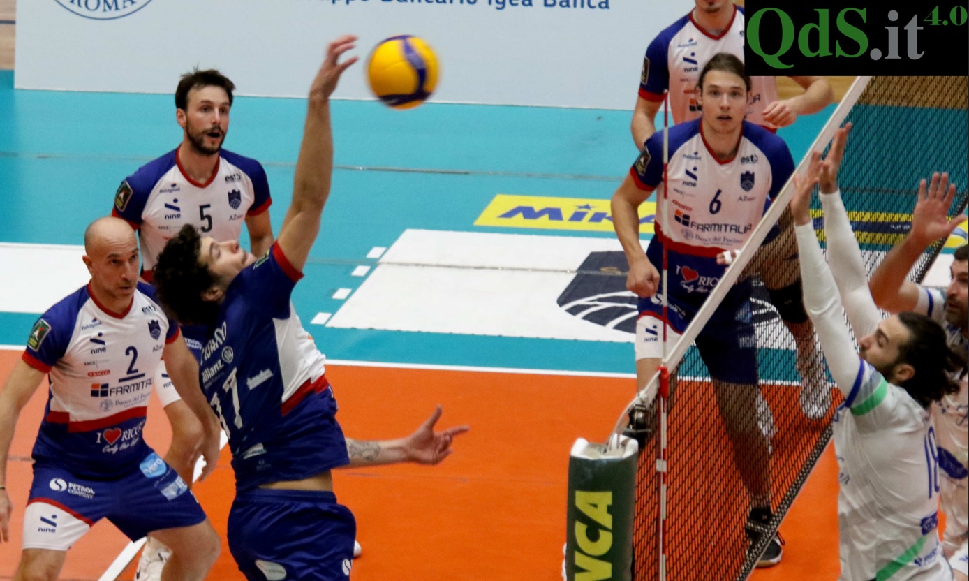 Volley A3, la Farmitalia Saturnia batte la Omiter Palmi
