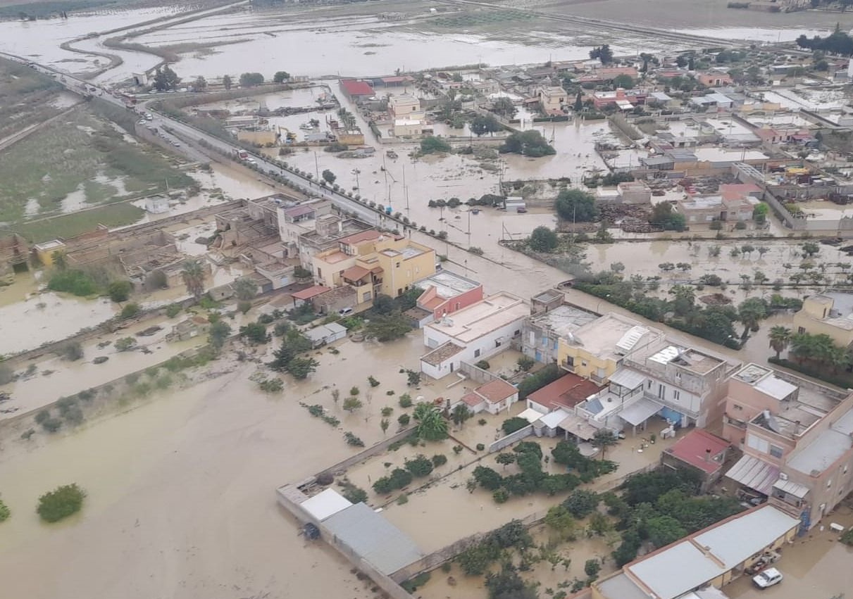 Agrigento, primi ristori per i danni causati dal maltempo