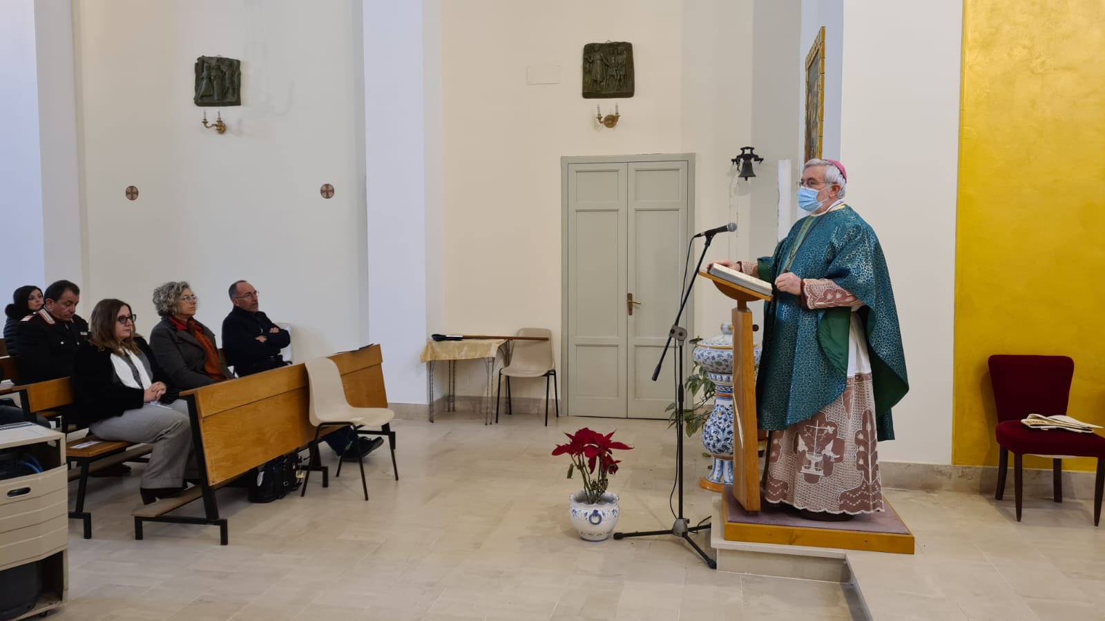 Vescovo Peri in visita alla REMS: “Riabilitazione e inclusione a chi è emarginato”