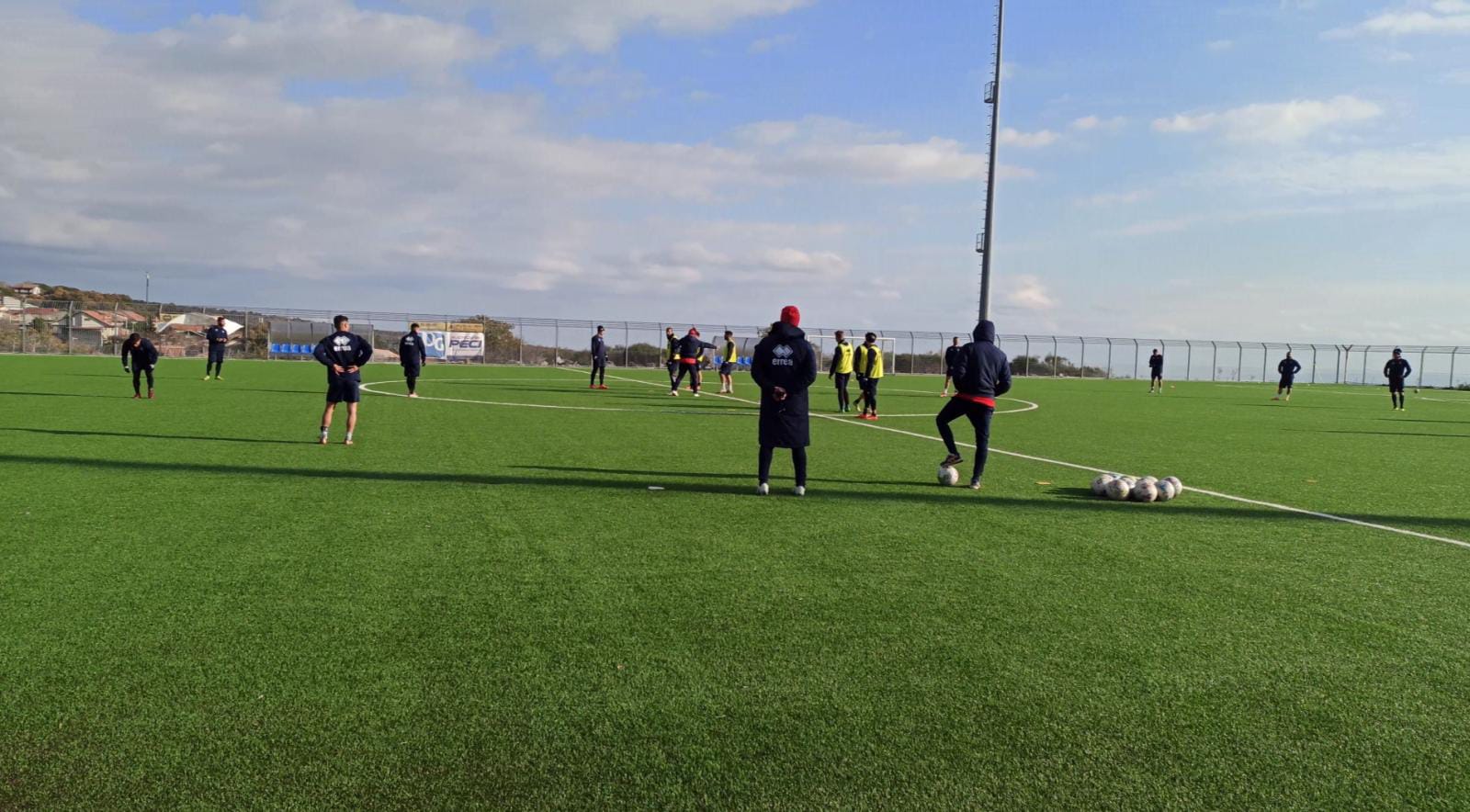 Catania, lavoro ed entusiasmo a Ragalna. Castellini: “Orgoglioso della scelta fatta in estate”