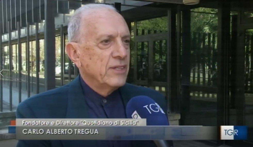 Carlo Alberto Tregua su TGR Sicilia con “Sud protagonista, ma prima siamo italiani”