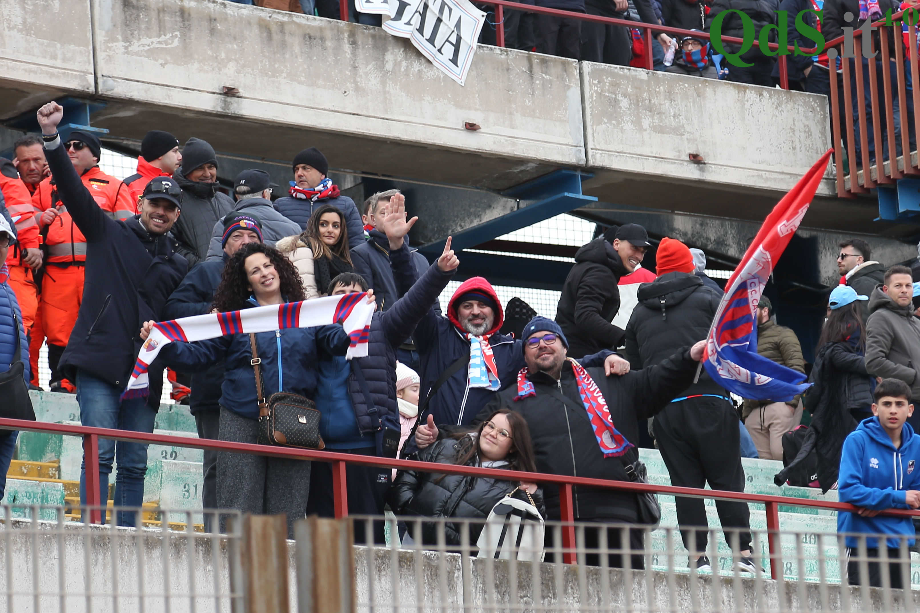 Catania-Mariglianese 2-1, le immagini più belle dei tifosi al “Massimino” – FOTO