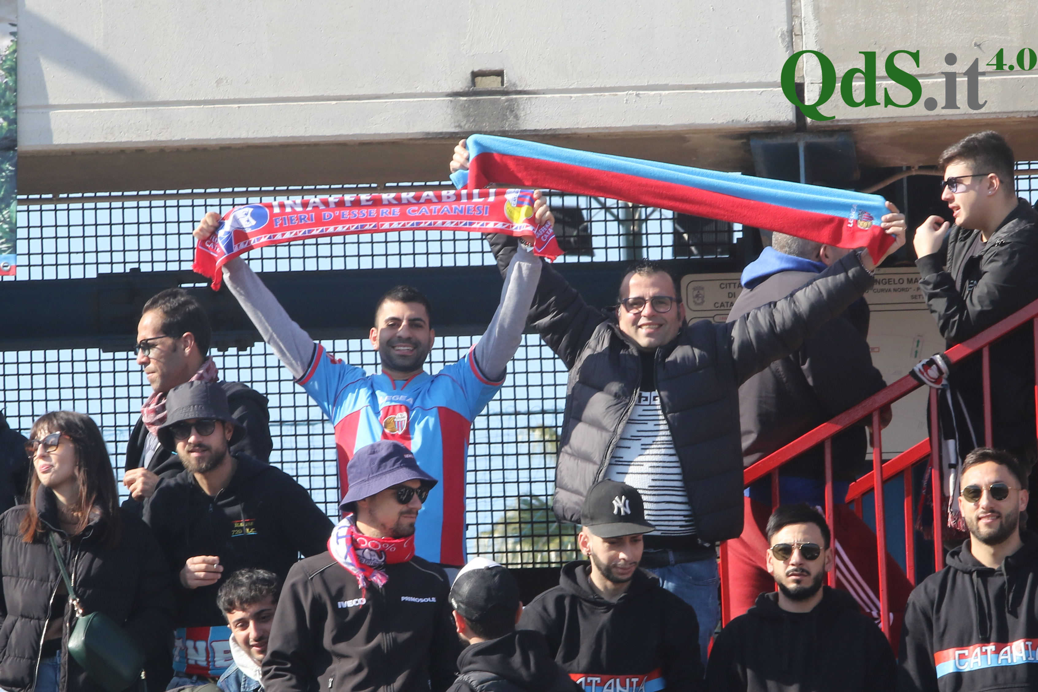 Catania-Mariglianese 2-1, le immagini più belle dei tifosi al “Massimino” – FOTO