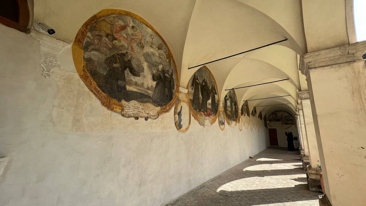 Galleria foto 'Catania, restituiti alla città affreschi restaurati del chiostro di Santa Maria di Gesù' - foto 3