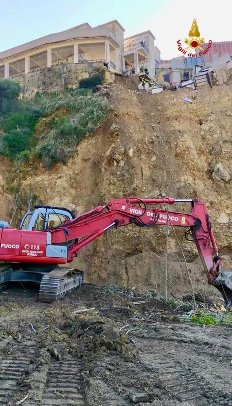 Maltempo a Mineo, conclusa prima fase di messa in sicurezza del cimitero [FOTO]